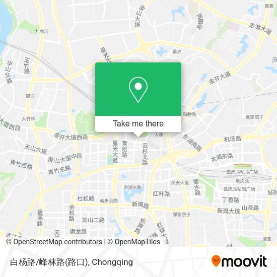 白杨路/峰林路(路口) map