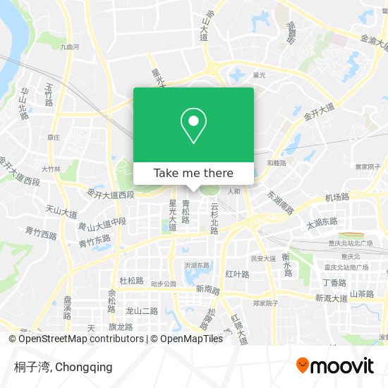 桐子湾 map
