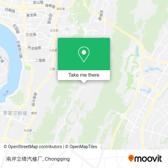南岸立锋汽修厂 map