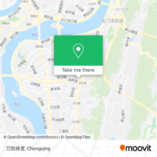 万凯锋度 map