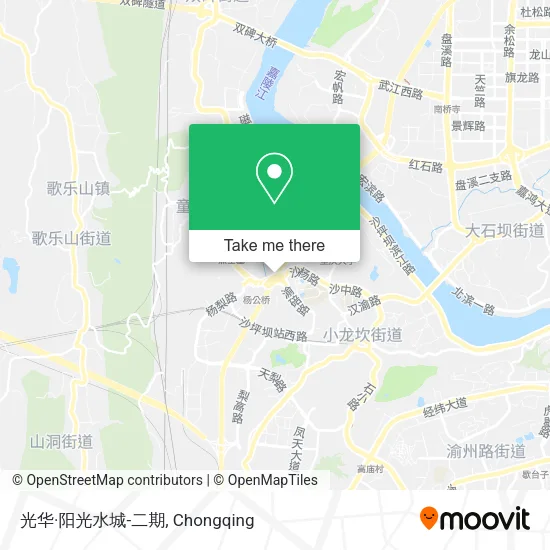 光华·阳光水城-二期 map