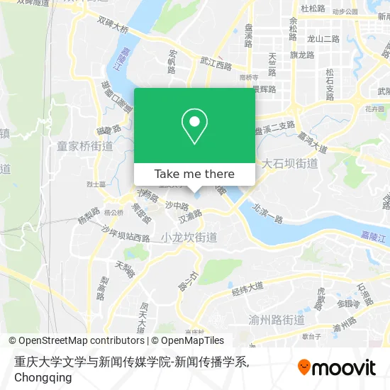 重庆大学文学与新闻传媒学院-新闻传播学系 map