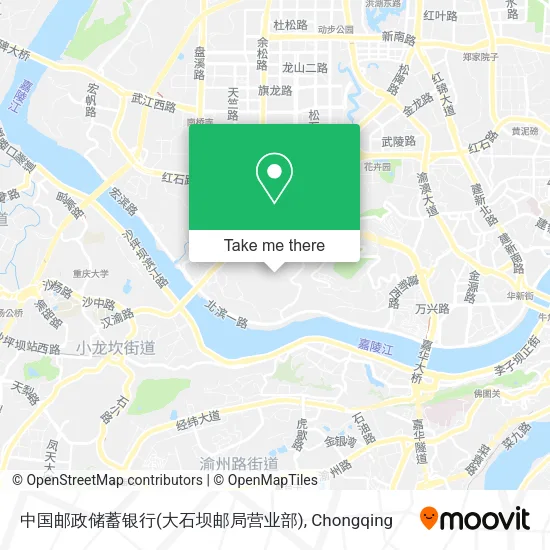 中国邮政储蓄银行(大石坝邮局营业部) map