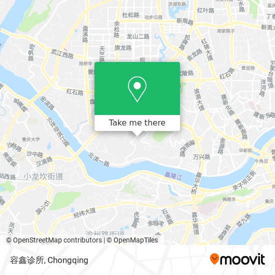 容鑫诊所 map