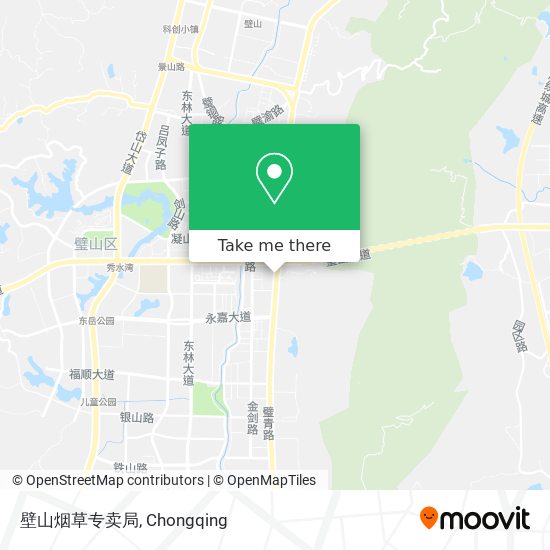 壁山烟草专卖局 map