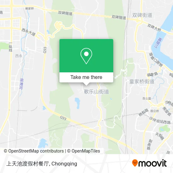 上天池渡假村餐厅 map
