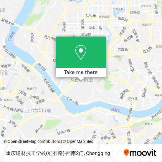 重庆建材技工学校(红石路)-西南2门 map