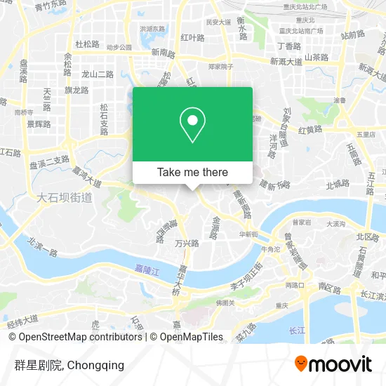 群星剧院 map