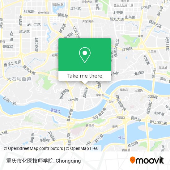 重庆市化医技师学院 map