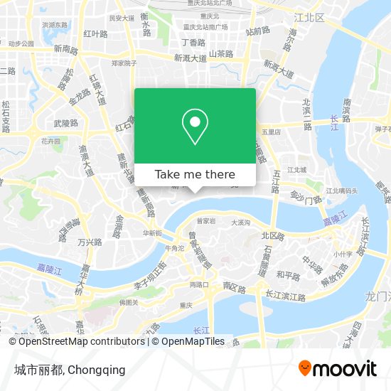 城市丽都 map