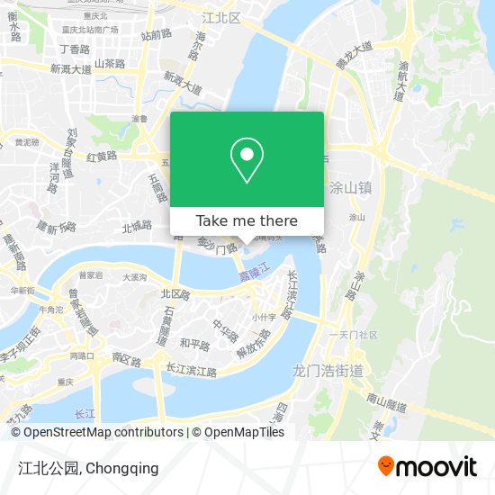 江北公园 map