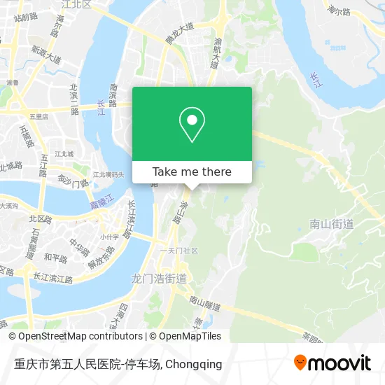 重庆市第五人民医院-停车场 map