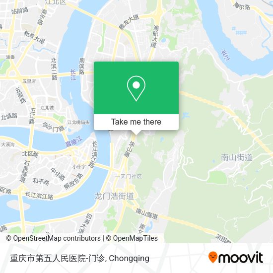 重庆市第五人民医院-门诊 map
