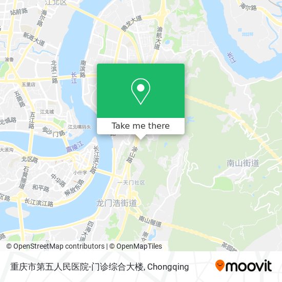 重庆市第五人民医院-门诊综合大楼 map