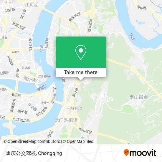 重庆公交驾校 map