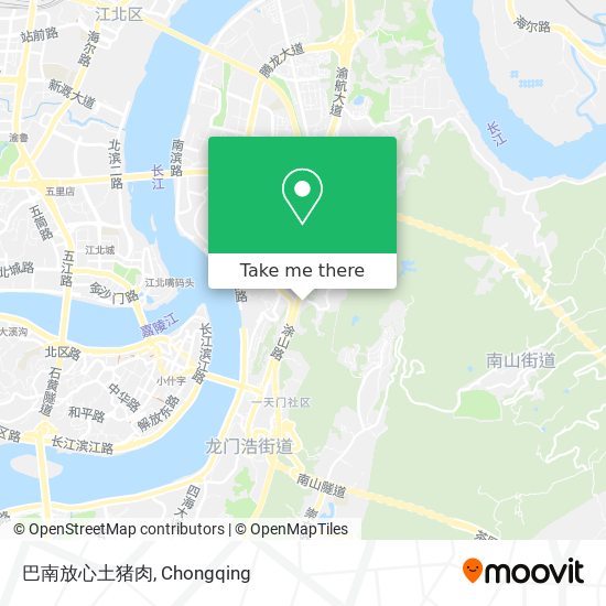巴南放心土猪肉 map