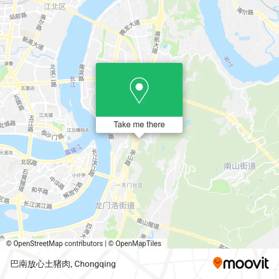 巴南放心土猪肉 map