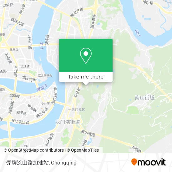 壳牌涂山路加油站 map