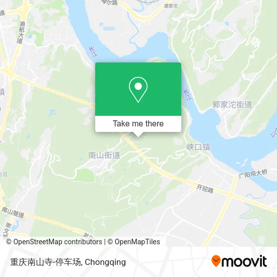重庆南山寺-停车场 map