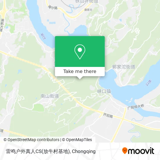 雷鸣户外真人CS(放牛村基地) map