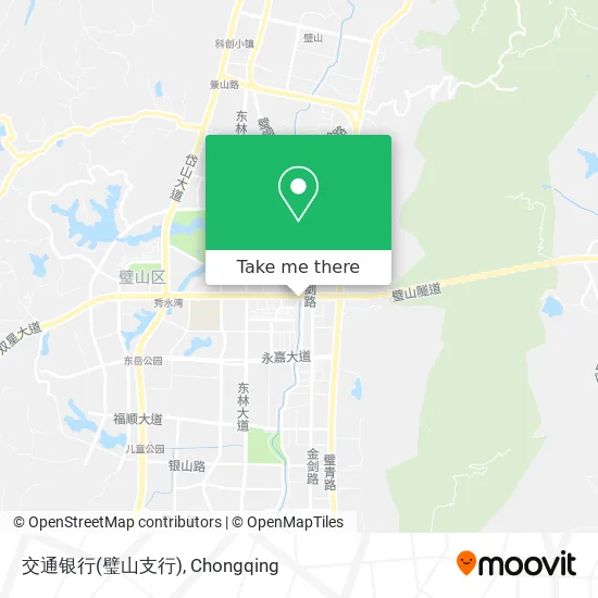 交通银行(璧山支行) map