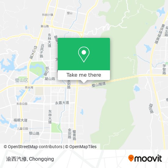 渝西汽修 map