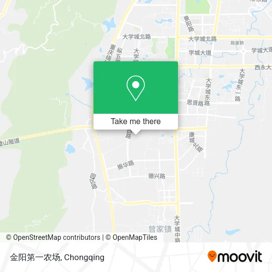 金阳第一农场 map