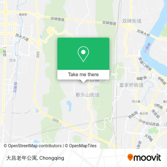 大昌老年公寓 map