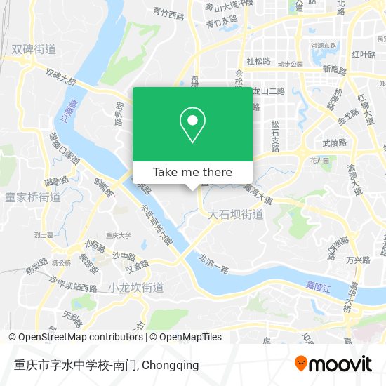 重庆市字水中学校-南门 map