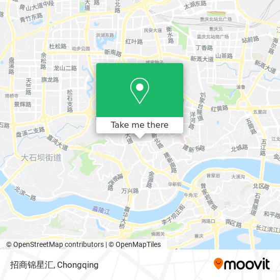 招商锦星汇 map
