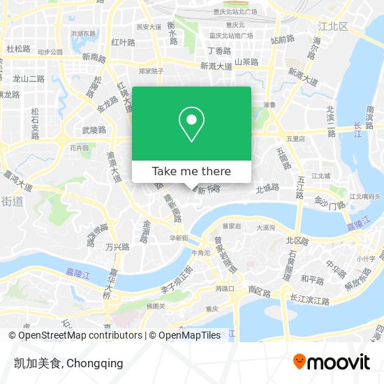 凯加美食 map