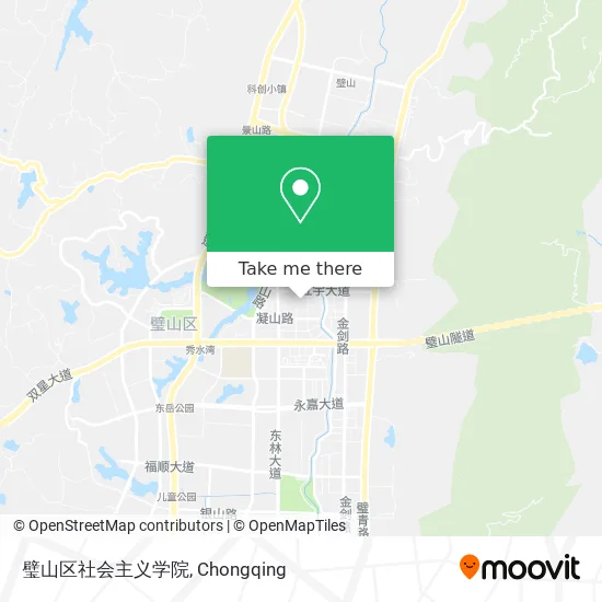 璧山区社会主义学院 map