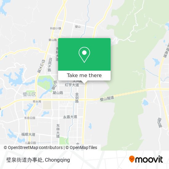 璧泉街道办事处 map