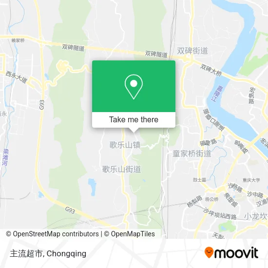 主流超市 map