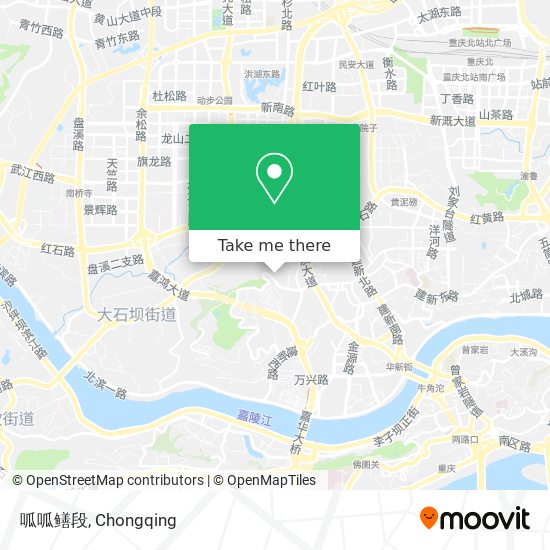 呱呱鳝段 map