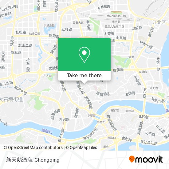 新天鹅酒店 map