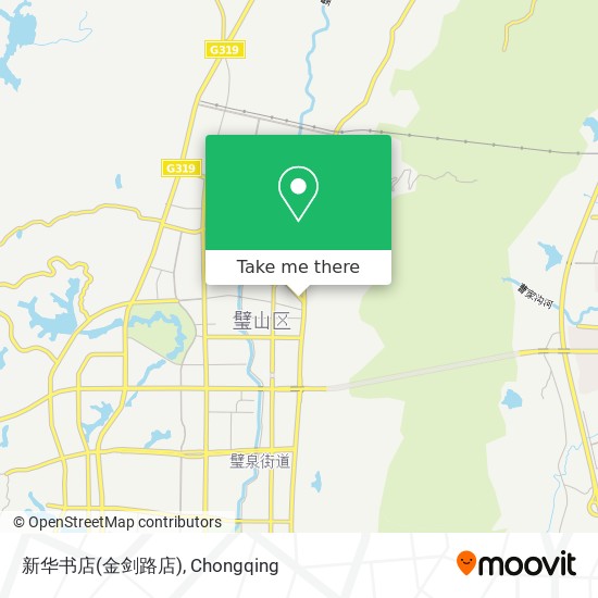 新华书店(金剑路店) map