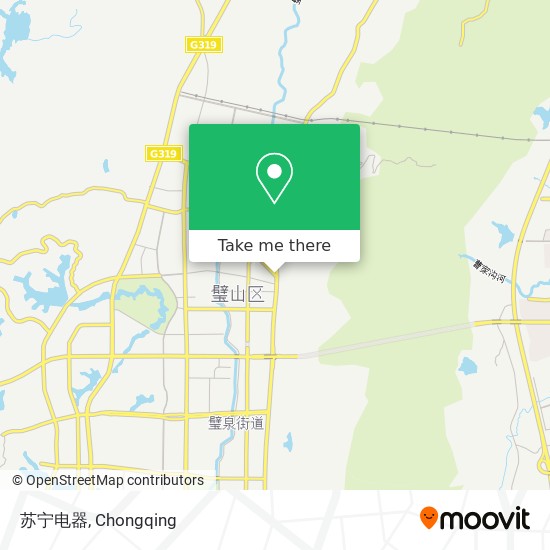 苏宁电器 map