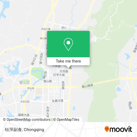 钰萍副食 map