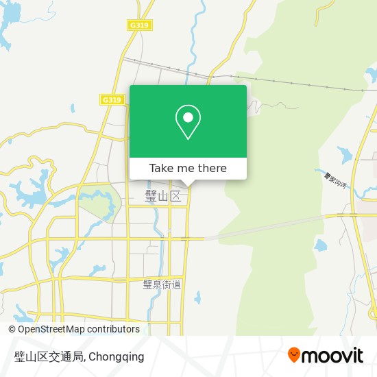 璧山区交通局 map