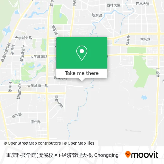 重庆科技学院(虎溪校区)-经济管理大楼 map