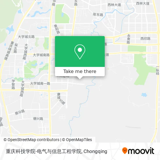重庆科技学院-电气与信息工程学院 map