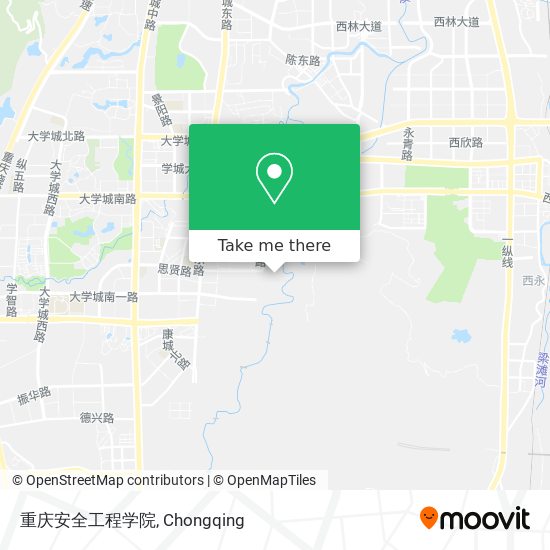 重庆安全工程学院 map