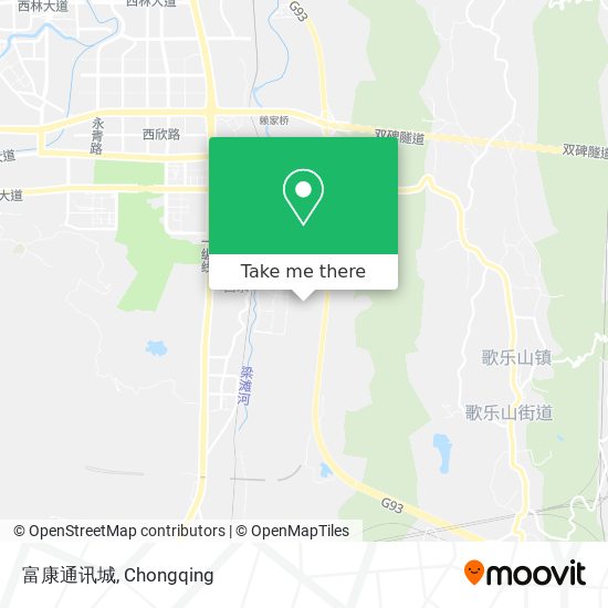 富康通讯城 map