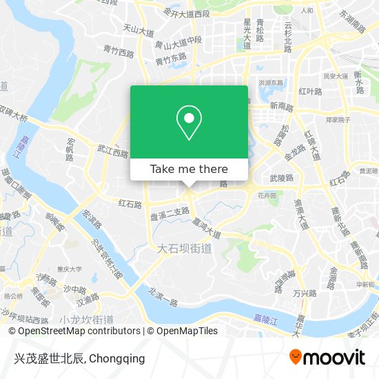 兴茂盛世北辰 map