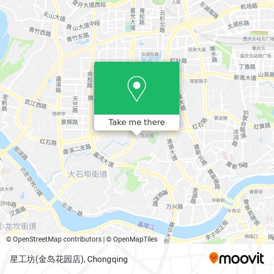 星工坊(金岛花园店) map