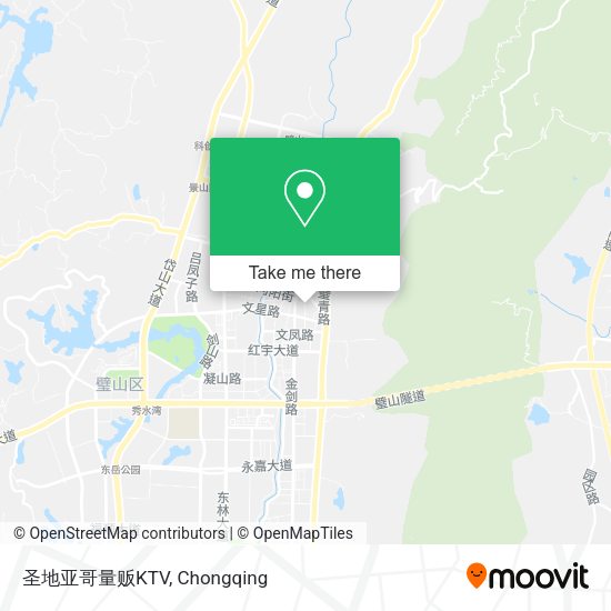 圣地亚哥量贩KTV map