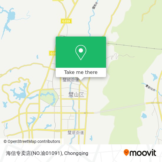 海信专卖店(NO.渝01091) map