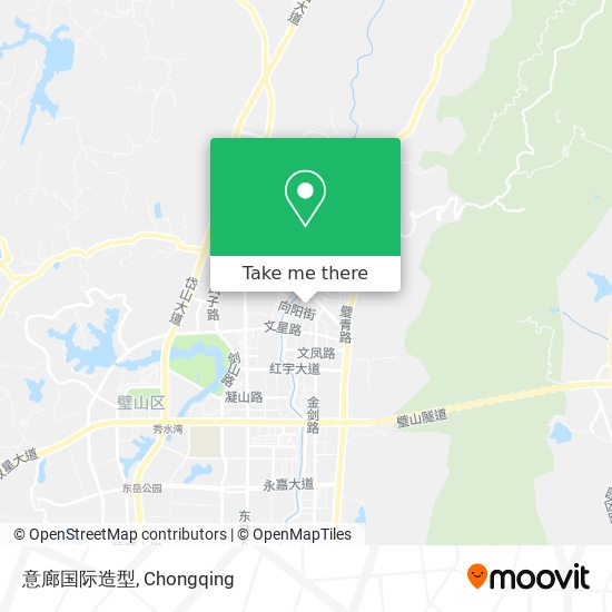 意廊国际造型 map