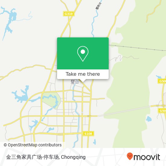 金三角家具广场-停车场 map